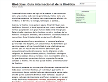 Tablet Screenshot of bioeticas.org